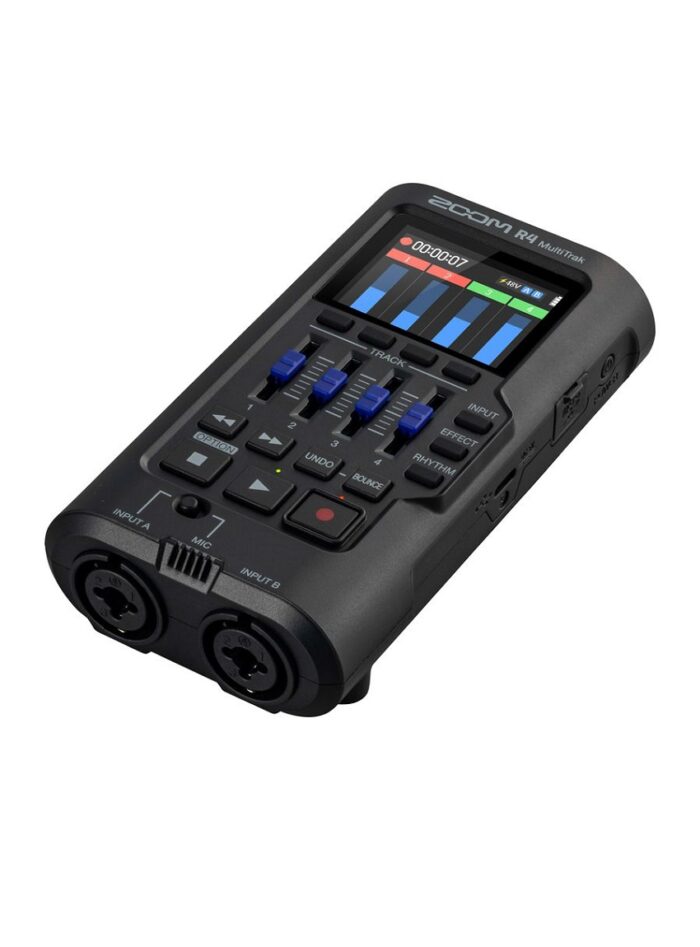 Zoom R4 MultiTrak Recorder_right_angled