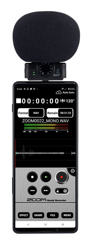 Zoom Am7 Rotating Mid-Side Stereo Microphone for Android - Image 6