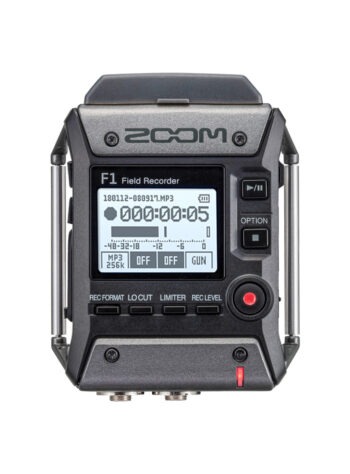 Zoom F1-LP Field Recorder and Lavalier Microphone