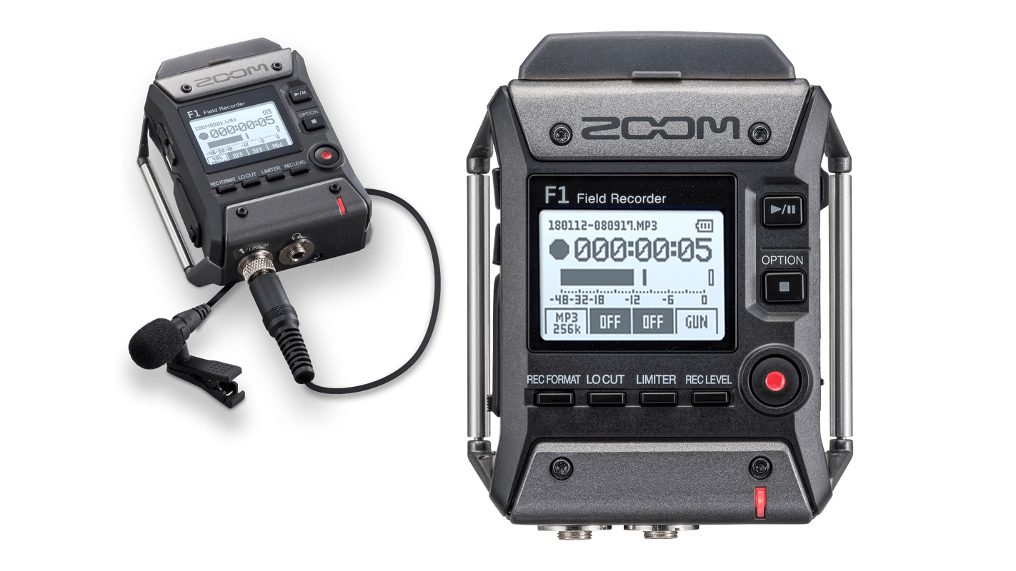 Zoom F1-LP Field Recorder and Lavalier Microphone - Image 6