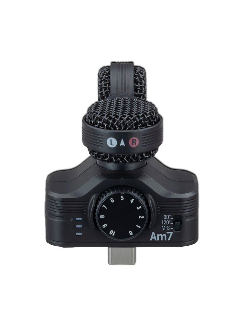 Zoom Am7 Rotating Mid-Side Stereo Microphone for Android