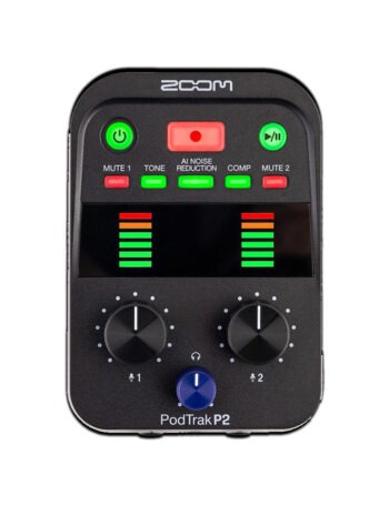 Zoom PodTrak P2 USB Mic Recorder
