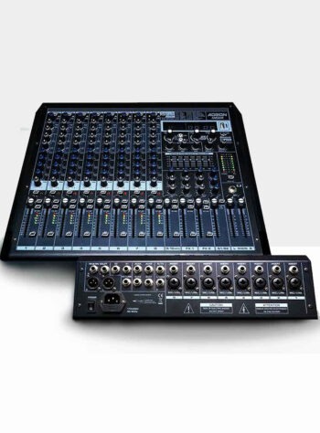 ADEON AMS-84F 10 Channel Mixer Console with DSP, USB & Bluetooth
