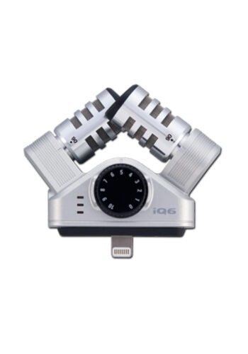 Zoom iQ6 Stereo X/Y Microphone for iPhone, iPad & iOS Devices
