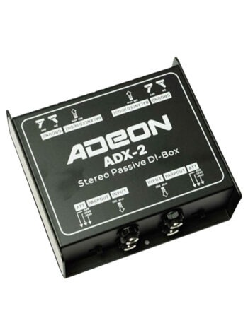 ADEON ADX-2 Stereo Passive DI Box